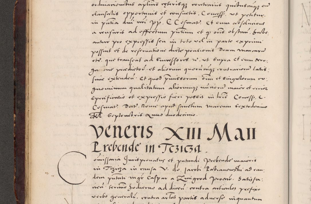 Zdjęcie nr 44 dla obiektu archiwalnego: Acta actorum causarum, sentenciarum tam diffinitivarum quam interloquutoriarum, decretorum, obligationum, quietationum et constitucionum procuratorum coram reverendo domino Bartholomeo Ganthkowski cancellario Gnesnensi, archidiacono et reverendissimi in Christo patris domini Andree Dei gratia episcopi Cracoviensis vicario in spiritualibus generali Cracoviensi ad annum Domini millesimum quingentesimum quingentesimum secundum, cuius indictio decima, pontificatus Julii pape tercii, annus tercius, foeliciter continuantur.