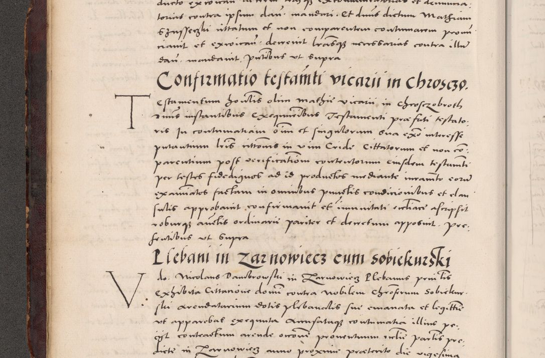 Zdjęcie nr 30 dla obiektu archiwalnego: Acta actorum causarum, sentenciarum tam diffinitivarum quam interloquutoriarum, decretorum, obligationum, quietationum et constitucionum procuratorum coram reverendo domino Bartholomeo Ganthkowski cancellario Gnesnensi, archidiacono et reverendissimi in Christo patris domini Andree Dei gratia episcopi Cracoviensis vicario in spiritualibus generali Cracoviensi ad annum Domini millesimum quingentesimum quingentesimum secundum, cuius indictio decima, pontificatus Julii pape tercii, annus tercius, foeliciter continuantur.