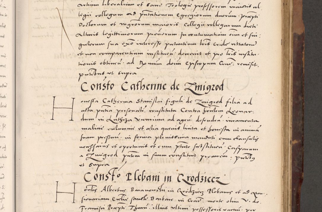 Zdjęcie nr 27 dla obiektu archiwalnego: Acta actorum causarum, sentenciarum tam diffinitivarum quam interloquutoriarum, decretorum, obligationum, quietationum et constitucionum procuratorum coram reverendo domino Bartholomeo Ganthkowski cancellario Gnesnensi, archidiacono et reverendissimi in Christo patris domini Andree Dei gratia episcopi Cracoviensis vicario in spiritualibus generali Cracoviensi ad annum Domini millesimum quingentesimum quingentesimum secundum, cuius indictio decima, pontificatus Julii pape tercii, annus tercius, foeliciter continuantur.