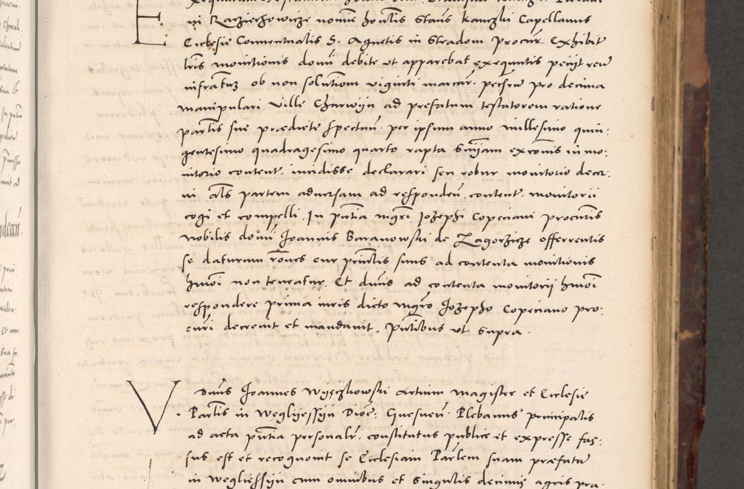 Zdjęcie nr 25 dla obiektu archiwalnego: Acta actorum causarum, sentenciarum tam diffinitivarum quam interloquutoriarum, decretorum, obligationum, quietationum et constitucionum procuratorum coram reverendo domino Bartholomeo Ganthkowski cancellario Gnesnensi, archidiacono et reverendissimi in Christo patris domini Andree Dei gratia episcopi Cracoviensis vicario in spiritualibus generali Cracoviensi ad annum Domini millesimum quingentesimum quingentesimum secundum, cuius indictio decima, pontificatus Julii pape tercii, annus tercius, foeliciter continuantur.