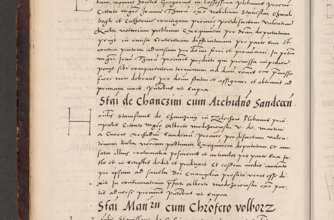 Zdjęcie nr 24 dla obiektu archiwalnego: Acta actorum causarum, sentenciarum tam diffinitivarum quam interloquutoriarum, decretorum, obligationum, quietationum et constitucionum procuratorum coram reverendo domino Bartholomeo Ganthkowski cancellario Gnesnensi, archidiacono et reverendissimi in Christo patris domini Andree Dei gratia episcopi Cracoviensis vicario in spiritualibus generali Cracoviensi ad annum Domini millesimum quingentesimum quingentesimum secundum, cuius indictio decima, pontificatus Julii pape tercii, annus tercius, foeliciter continuantur.