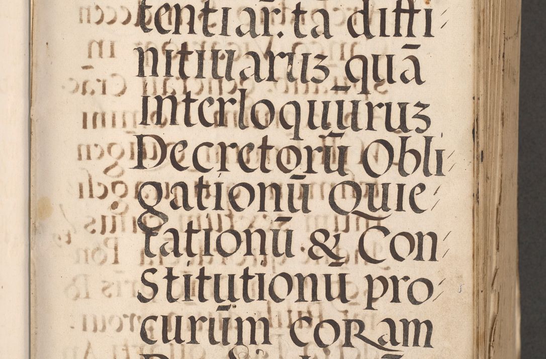 Zdjęcie nr 7 dla obiektu archiwalnego: Acta actorum causarum, sententiarum tam diffinitivarum quam interloquutoriarum, decretorum, obligationum, quietationum et constitutionum procuratorum coram reverendo domino Stanislao Schlomovski praeposito Calissiensi, archidiacono Sandecensi, canonico vicarioque in spiritualibus generali Cracocoviensi ad annum Domini millesimum quingentesimum quinquagesimum sextum, cuius indicatio quatuor decima, pontificatus sanctissimi in Christo patris domini Pauli divina providencia pape quarti anno ipsius