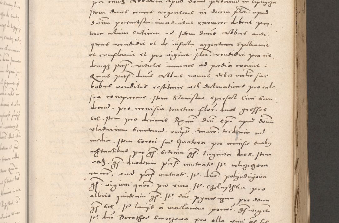 Zdjęcie nr 213 dla obiektu archiwalnego: Acta actorum causarum, sententiarum tam diffinitivarum quam interloquutoriarum, decretorum, obligationum, quietationum et constitutionum procuratorum coram reverendo domino Stanislao Schlomovski praeposito Calissiensi, archidiacono Sandecensi, canonico vicarioque in spiritualibus generali Cracocoviensi ad annum Domini millesimum quingentesimum quinquagesimum sextum, cuius indicatio quatuor decima, pontificatus sanctissimi in Christo patris domini Pauli divina providencia pape quarti anno ipsius