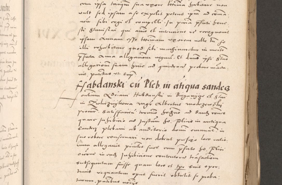 Zdjęcie nr 201 dla obiektu archiwalnego: Acta actorum causarum, sententiarum tam diffinitivarum quam interloquutoriarum, decretorum, obligationum, quietationum et constitutionum procuratorum coram reverendo domino Stanislao Schlomovski praeposito Calissiensi, archidiacono Sandecensi, canonico vicarioque in spiritualibus generali Cracocoviensi ad annum Domini millesimum quingentesimum quinquagesimum sextum, cuius indicatio quatuor decima, pontificatus sanctissimi in Christo patris domini Pauli divina providencia pape quarti anno ipsius