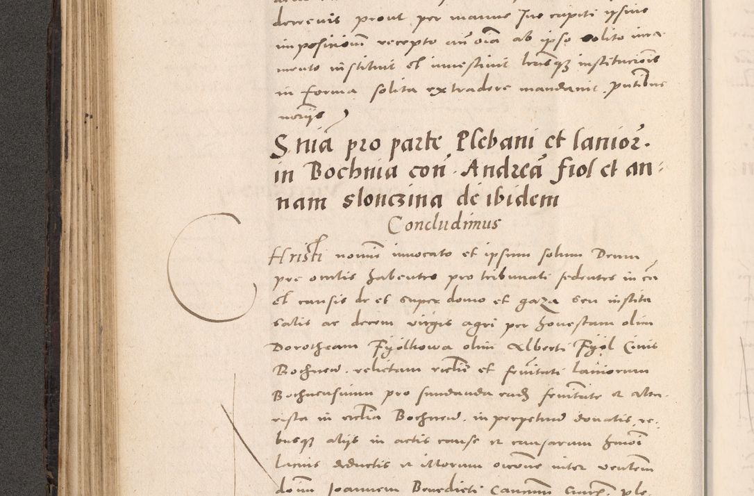 Zdjęcie nr 192 dla obiektu archiwalnego: Acta actorum causarum, sententiarum tam diffinitivarum quam interloquutoriarum, decretorum, obligationum, quietationum et constitutionum procuratorum coram reverendo domino Stanislao Schlomovski praeposito Calissiensi, archidiacono Sandecensi, canonico vicarioque in spiritualibus generali Cracocoviensi ad annum Domini millesimum quingentesimum quinquagesimum sextum, cuius indicatio quatuor decima, pontificatus sanctissimi in Christo patris domini Pauli divina providencia pape quarti anno ipsius