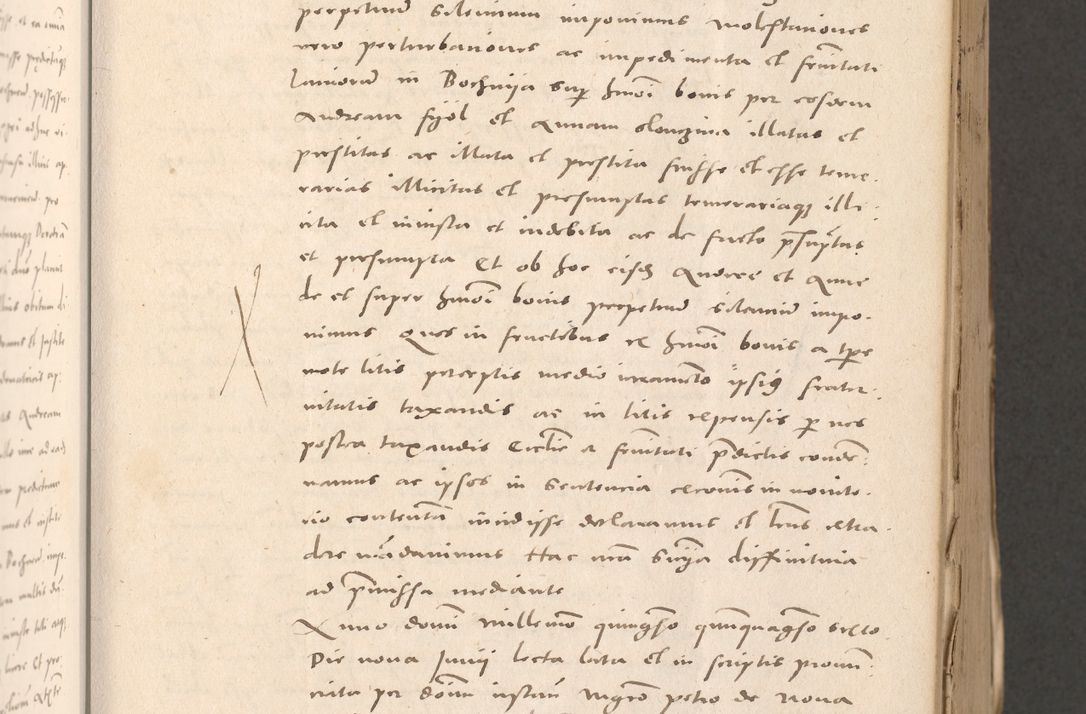 Zdjęcie nr 195 dla obiektu archiwalnego: Acta actorum causarum, sententiarum tam diffinitivarum quam interloquutoriarum, decretorum, obligationum, quietationum et constitutionum procuratorum coram reverendo domino Stanislao Schlomovski praeposito Calissiensi, archidiacono Sandecensi, canonico vicarioque in spiritualibus generali Cracocoviensi ad annum Domini millesimum quingentesimum quinquagesimum sextum, cuius indicatio quatuor decima, pontificatus sanctissimi in Christo patris domini Pauli divina providencia pape quarti anno ipsius