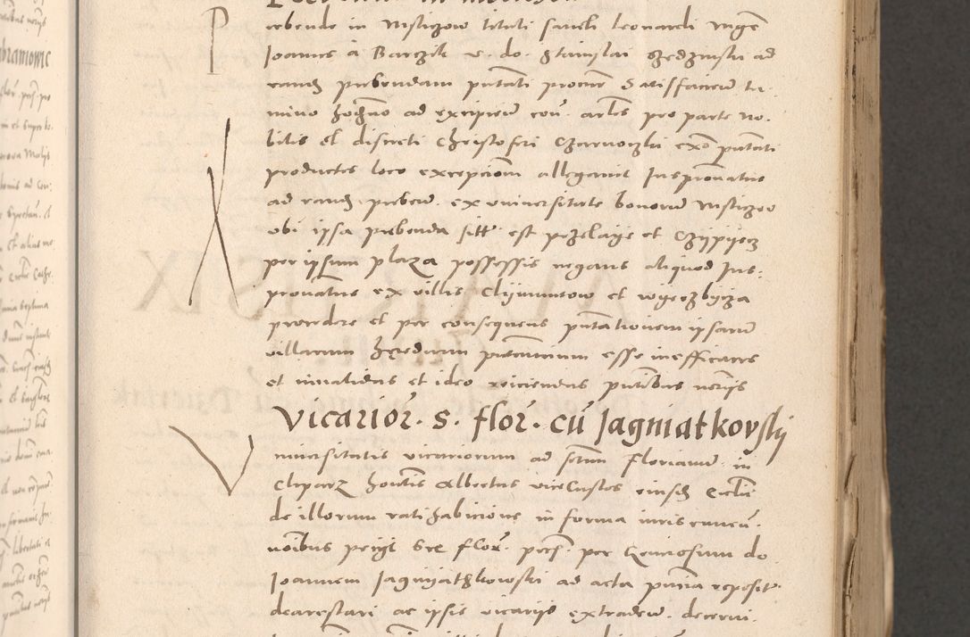 Zdjęcie nr 189 dla obiektu archiwalnego: Acta actorum causarum, sententiarum tam diffinitivarum quam interloquutoriarum, decretorum, obligationum, quietationum et constitutionum procuratorum coram reverendo domino Stanislao Schlomovski praeposito Calissiensi, archidiacono Sandecensi, canonico vicarioque in spiritualibus generali Cracocoviensi ad annum Domini millesimum quingentesimum quinquagesimum sextum, cuius indicatio quatuor decima, pontificatus sanctissimi in Christo patris domini Pauli divina providencia pape quarti anno ipsius