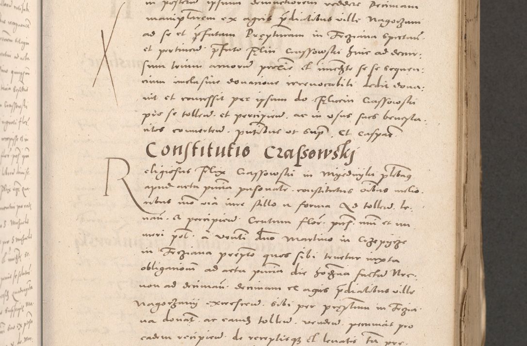 Zdjęcie nr 173 dla obiektu archiwalnego: Acta actorum causarum, sententiarum tam diffinitivarum quam interloquutoriarum, decretorum, obligationum, quietationum et constitutionum procuratorum coram reverendo domino Stanislao Schlomovski praeposito Calissiensi, archidiacono Sandecensi, canonico vicarioque in spiritualibus generali Cracocoviensi ad annum Domini millesimum quingentesimum quinquagesimum sextum, cuius indicatio quatuor decima, pontificatus sanctissimi in Christo patris domini Pauli divina providencia pape quarti anno ipsius