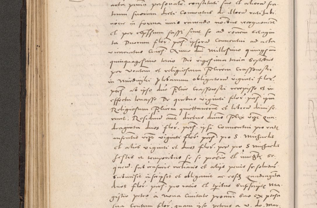 Zdjęcie nr 172 dla obiektu archiwalnego: Acta actorum causarum, sententiarum tam diffinitivarum quam interloquutoriarum, decretorum, obligationum, quietationum et constitutionum procuratorum coram reverendo domino Stanislao Schlomovski praeposito Calissiensi, archidiacono Sandecensi, canonico vicarioque in spiritualibus generali Cracocoviensi ad annum Domini millesimum quingentesimum quinquagesimum sextum, cuius indicatio quatuor decima, pontificatus sanctissimi in Christo patris domini Pauli divina providencia pape quarti anno ipsius