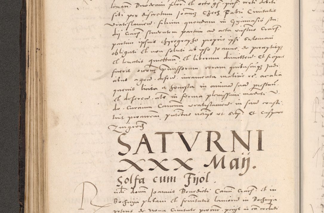 Zdjęcie nr 166 dla obiektu archiwalnego: Acta actorum causarum, sententiarum tam diffinitivarum quam interloquutoriarum, decretorum, obligationum, quietationum et constitutionum procuratorum coram reverendo domino Stanislao Schlomovski praeposito Calissiensi, archidiacono Sandecensi, canonico vicarioque in spiritualibus generali Cracocoviensi ad annum Domini millesimum quingentesimum quinquagesimum sextum, cuius indicatio quatuor decima, pontificatus sanctissimi in Christo patris domini Pauli divina providencia pape quarti anno ipsius