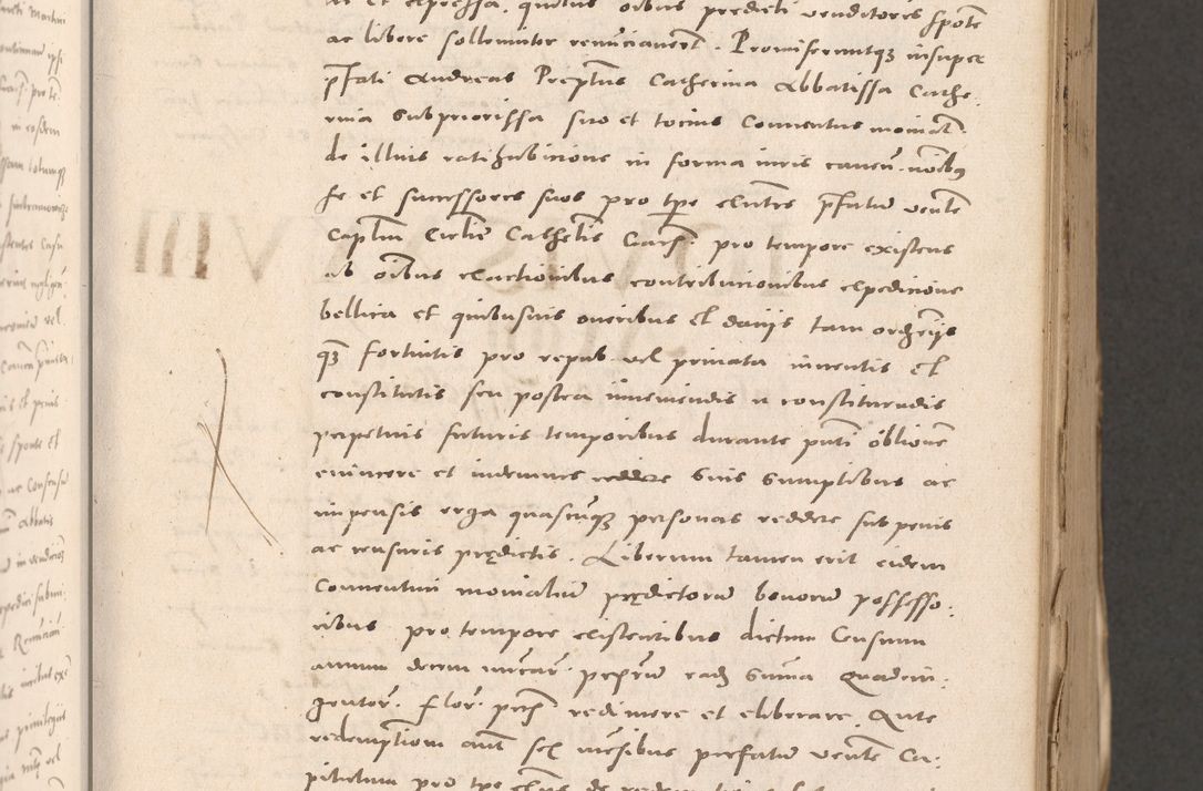 Zdjęcie nr 161 dla obiektu archiwalnego: Acta actorum causarum, sententiarum tam diffinitivarum quam interloquutoriarum, decretorum, obligationum, quietationum et constitutionum procuratorum coram reverendo domino Stanislao Schlomovski praeposito Calissiensi, archidiacono Sandecensi, canonico vicarioque in spiritualibus generali Cracocoviensi ad annum Domini millesimum quingentesimum quinquagesimum sextum, cuius indicatio quatuor decima, pontificatus sanctissimi in Christo patris domini Pauli divina providencia pape quarti anno ipsius