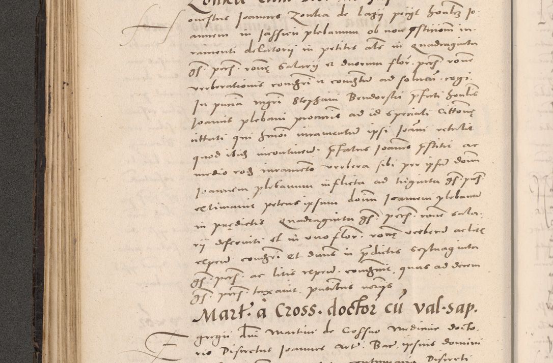 Zdjęcie nr 164 dla obiektu archiwalnego: Acta actorum causarum, sententiarum tam diffinitivarum quam interloquutoriarum, decretorum, obligationum, quietationum et constitutionum procuratorum coram reverendo domino Stanislao Schlomovski praeposito Calissiensi, archidiacono Sandecensi, canonico vicarioque in spiritualibus generali Cracocoviensi ad annum Domini millesimum quingentesimum quinquagesimum sextum, cuius indicatio quatuor decima, pontificatus sanctissimi in Christo patris domini Pauli divina providencia pape quarti anno ipsius