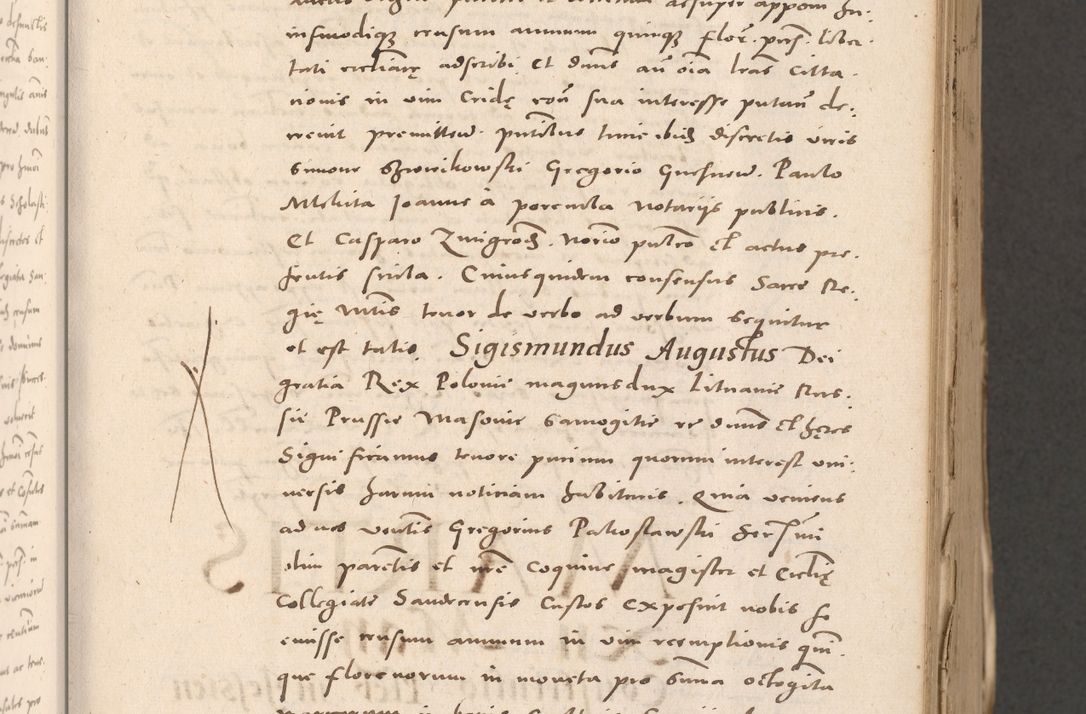Zdjęcie nr 131 dla obiektu archiwalnego: Acta actorum causarum, sententiarum tam diffinitivarum quam interloquutoriarum, decretorum, obligationum, quietationum et constitutionum procuratorum coram reverendo domino Stanislao Schlomovski praeposito Calissiensi, archidiacono Sandecensi, canonico vicarioque in spiritualibus generali Cracocoviensi ad annum Domini millesimum quingentesimum quinquagesimum sextum, cuius indicatio quatuor decima, pontificatus sanctissimi in Christo patris domini Pauli divina providencia pape quarti anno ipsius