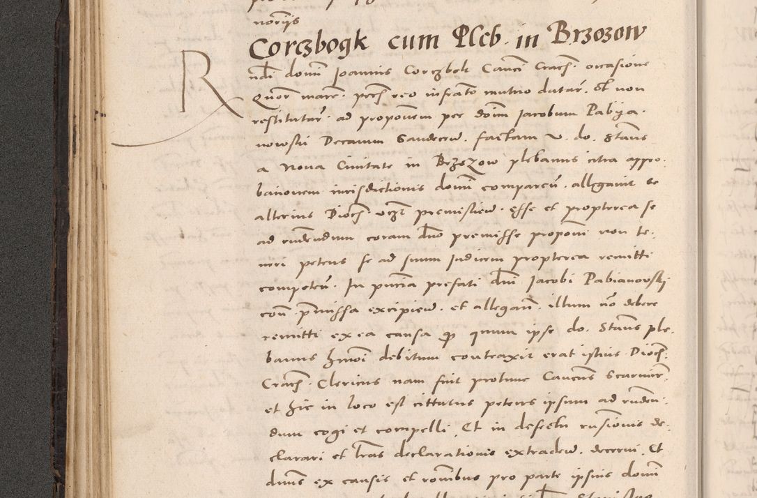 Zdjęcie nr 126 dla obiektu archiwalnego: Acta actorum causarum, sententiarum tam diffinitivarum quam interloquutoriarum, decretorum, obligationum, quietationum et constitutionum procuratorum coram reverendo domino Stanislao Schlomovski praeposito Calissiensi, archidiacono Sandecensi, canonico vicarioque in spiritualibus generali Cracocoviensi ad annum Domini millesimum quingentesimum quinquagesimum sextum, cuius indicatio quatuor decima, pontificatus sanctissimi in Christo patris domini Pauli divina providencia pape quarti anno ipsius