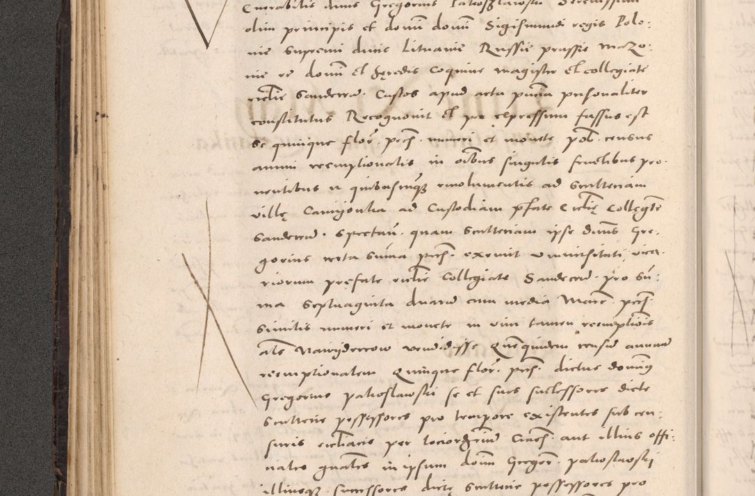 Zdjęcie nr 128 dla obiektu archiwalnego: Acta actorum causarum, sententiarum tam diffinitivarum quam interloquutoriarum, decretorum, obligationum, quietationum et constitutionum procuratorum coram reverendo domino Stanislao Schlomovski praeposito Calissiensi, archidiacono Sandecensi, canonico vicarioque in spiritualibus generali Cracocoviensi ad annum Domini millesimum quingentesimum quinquagesimum sextum, cuius indicatio quatuor decima, pontificatus sanctissimi in Christo patris domini Pauli divina providencia pape quarti anno ipsius
