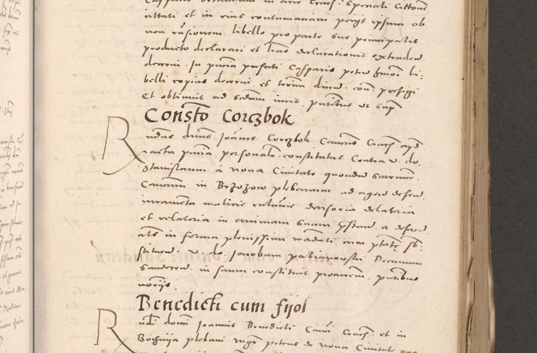 Zdjęcie nr 123 dla obiektu archiwalnego: Acta actorum causarum, sententiarum tam diffinitivarum quam interloquutoriarum, decretorum, obligationum, quietationum et constitutionum procuratorum coram reverendo domino Stanislao Schlomovski praeposito Calissiensi, archidiacono Sandecensi, canonico vicarioque in spiritualibus generali Cracocoviensi ad annum Domini millesimum quingentesimum quinquagesimum sextum, cuius indicatio quatuor decima, pontificatus sanctissimi in Christo patris domini Pauli divina providencia pape quarti anno ipsius