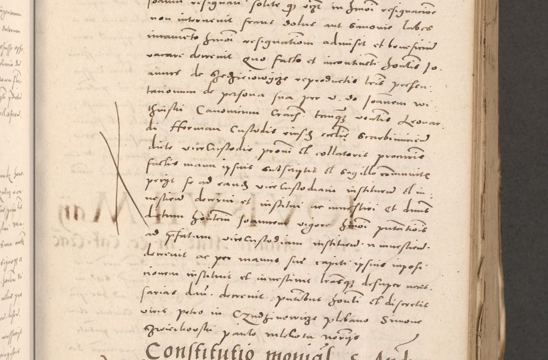 Zdjęcie nr 119 dla obiektu archiwalnego: Acta actorum causarum, sententiarum tam diffinitivarum quam interloquutoriarum, decretorum, obligationum, quietationum et constitutionum procuratorum coram reverendo domino Stanislao Schlomovski praeposito Calissiensi, archidiacono Sandecensi, canonico vicarioque in spiritualibus generali Cracocoviensi ad annum Domini millesimum quingentesimum quinquagesimum sextum, cuius indicatio quatuor decima, pontificatus sanctissimi in Christo patris domini Pauli divina providencia pape quarti anno ipsius