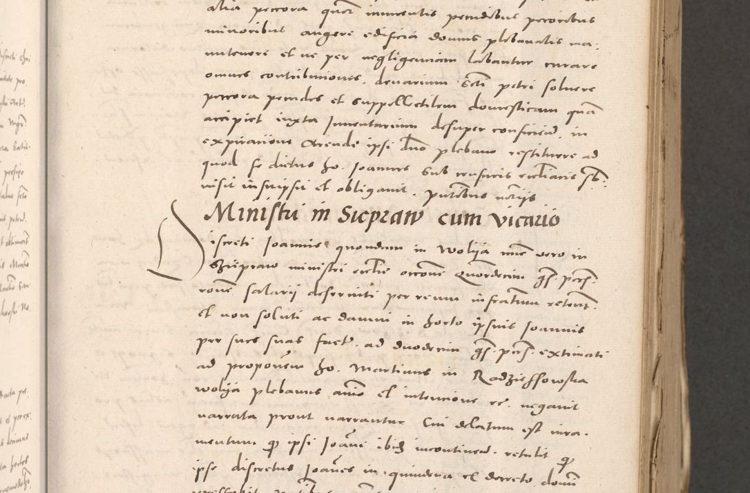 Zdjęcie nr 117 dla obiektu archiwalnego: Acta actorum causarum, sententiarum tam diffinitivarum quam interloquutoriarum, decretorum, obligationum, quietationum et constitutionum procuratorum coram reverendo domino Stanislao Schlomovski praeposito Calissiensi, archidiacono Sandecensi, canonico vicarioque in spiritualibus generali Cracocoviensi ad annum Domini millesimum quingentesimum quinquagesimum sextum, cuius indicatio quatuor decima, pontificatus sanctissimi in Christo patris domini Pauli divina providencia pape quarti anno ipsius