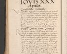 Zdjęcie nr 108 dla obiektu archiwalnego: Acta actorum causarum, sententiarum tam diffinitivarum quam interloquutoriarum, decretorum, obligationum, quietationum et constitutionum procuratorum coram reverendo domino Stanislao Schlomovski praeposito Calissiensi, archidiacono Sandecensi, canonico vicarioque in spiritualibus generali Cracocoviensi ad annum Domini millesimum quingentesimum quinquagesimum sextum, cuius indicatio quatuor decima, pontificatus sanctissimi in Christo patris domini Pauli divina providencia pape quarti anno ipsius