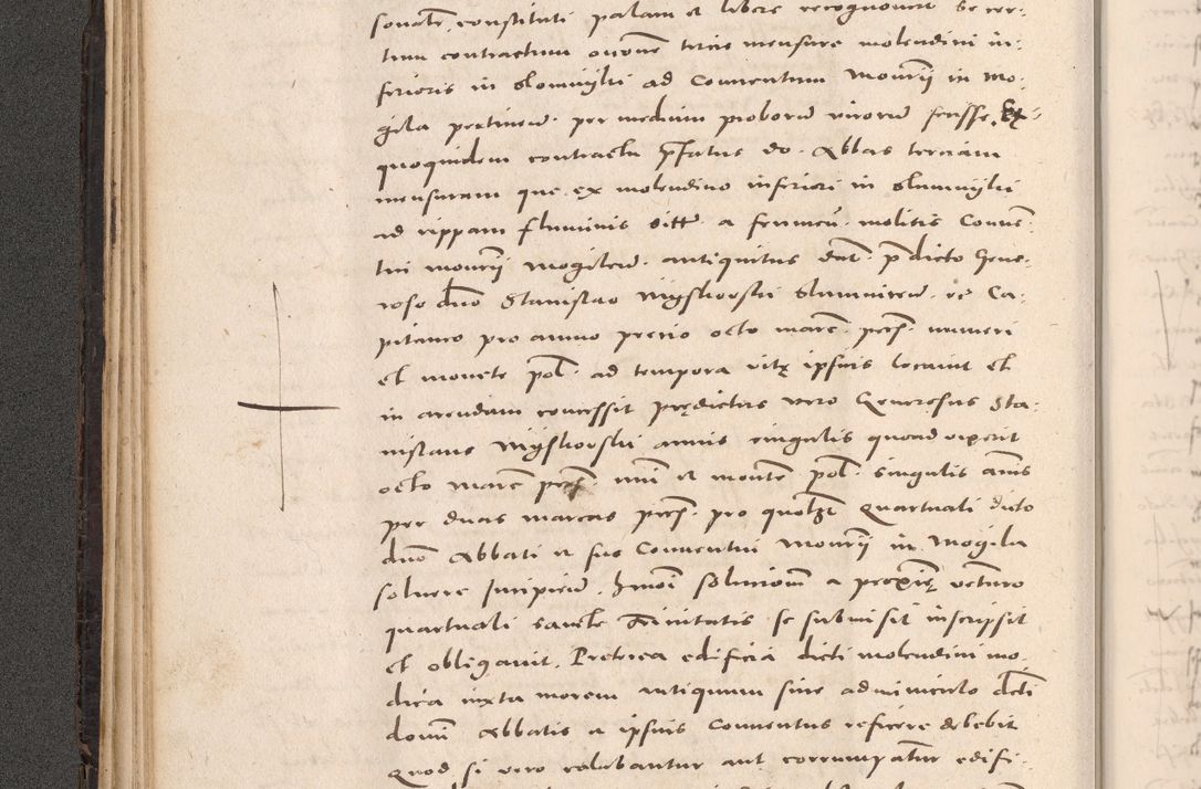 Zdjęcie nr 104 dla obiektu archiwalnego: Acta actorum causarum, sententiarum tam diffinitivarum quam interloquutoriarum, decretorum, obligationum, quietationum et constitutionum procuratorum coram reverendo domino Stanislao Schlomovski praeposito Calissiensi, archidiacono Sandecensi, canonico vicarioque in spiritualibus generali Cracocoviensi ad annum Domini millesimum quingentesimum quinquagesimum sextum, cuius indicatio quatuor decima, pontificatus sanctissimi in Christo patris domini Pauli divina providencia pape quarti anno ipsius