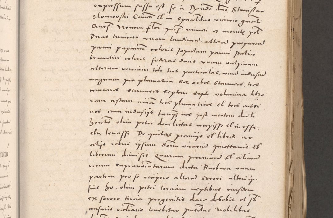 Zdjęcie nr 103 dla obiektu archiwalnego: Acta actorum causarum, sententiarum tam diffinitivarum quam interloquutoriarum, decretorum, obligationum, quietationum et constitutionum procuratorum coram reverendo domino Stanislao Schlomovski praeposito Calissiensi, archidiacono Sandecensi, canonico vicarioque in spiritualibus generali Cracocoviensi ad annum Domini millesimum quingentesimum quinquagesimum sextum, cuius indicatio quatuor decima, pontificatus sanctissimi in Christo patris domini Pauli divina providencia pape quarti anno ipsius