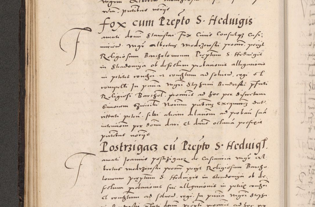 Zdjęcie nr 98 dla obiektu archiwalnego: Acta actorum causarum, sententiarum tam diffinitivarum quam interloquutoriarum, decretorum, obligationum, quietationum et constitutionum procuratorum coram reverendo domino Stanislao Schlomovski praeposito Calissiensi, archidiacono Sandecensi, canonico vicarioque in spiritualibus generali Cracocoviensi ad annum Domini millesimum quingentesimum quinquagesimum sextum, cuius indicatio quatuor decima, pontificatus sanctissimi in Christo patris domini Pauli divina providencia pape quarti anno ipsius