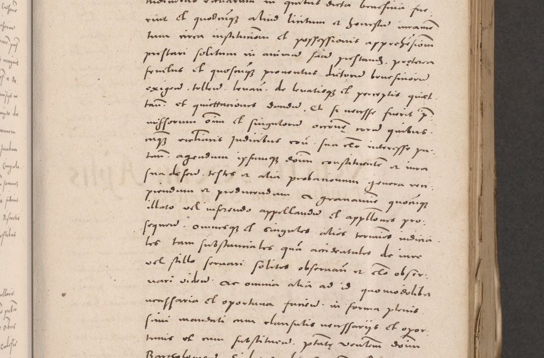 Zdjęcie nr 91 dla obiektu archiwalnego: Acta actorum causarum, sententiarum tam diffinitivarum quam interloquutoriarum, decretorum, obligationum, quietationum et constitutionum procuratorum coram reverendo domino Stanislao Schlomovski praeposito Calissiensi, archidiacono Sandecensi, canonico vicarioque in spiritualibus generali Cracocoviensi ad annum Domini millesimum quingentesimum quinquagesimum sextum, cuius indicatio quatuor decima, pontificatus sanctissimi in Christo patris domini Pauli divina providencia pape quarti anno ipsius