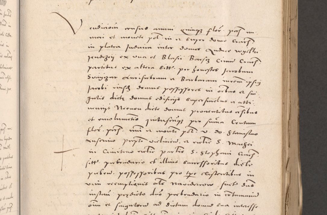 Zdjęcie nr 89 dla obiektu archiwalnego: Acta actorum causarum, sententiarum tam diffinitivarum quam interloquutoriarum, decretorum, obligationum, quietationum et constitutionum procuratorum coram reverendo domino Stanislao Schlomovski praeposito Calissiensi, archidiacono Sandecensi, canonico vicarioque in spiritualibus generali Cracocoviensi ad annum Domini millesimum quingentesimum quinquagesimum sextum, cuius indicatio quatuor decima, pontificatus sanctissimi in Christo patris domini Pauli divina providencia pape quarti anno ipsius