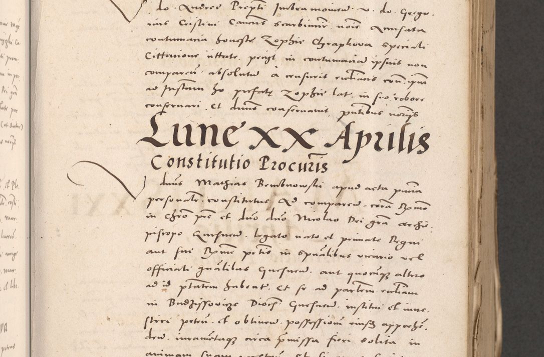 Zdjęcie nr 79 dla obiektu archiwalnego: Acta actorum causarum, sententiarum tam diffinitivarum quam interloquutoriarum, decretorum, obligationum, quietationum et constitutionum procuratorum coram reverendo domino Stanislao Schlomovski praeposito Calissiensi, archidiacono Sandecensi, canonico vicarioque in spiritualibus generali Cracocoviensi ad annum Domini millesimum quingentesimum quinquagesimum sextum, cuius indicatio quatuor decima, pontificatus sanctissimi in Christo patris domini Pauli divina providencia pape quarti anno ipsius