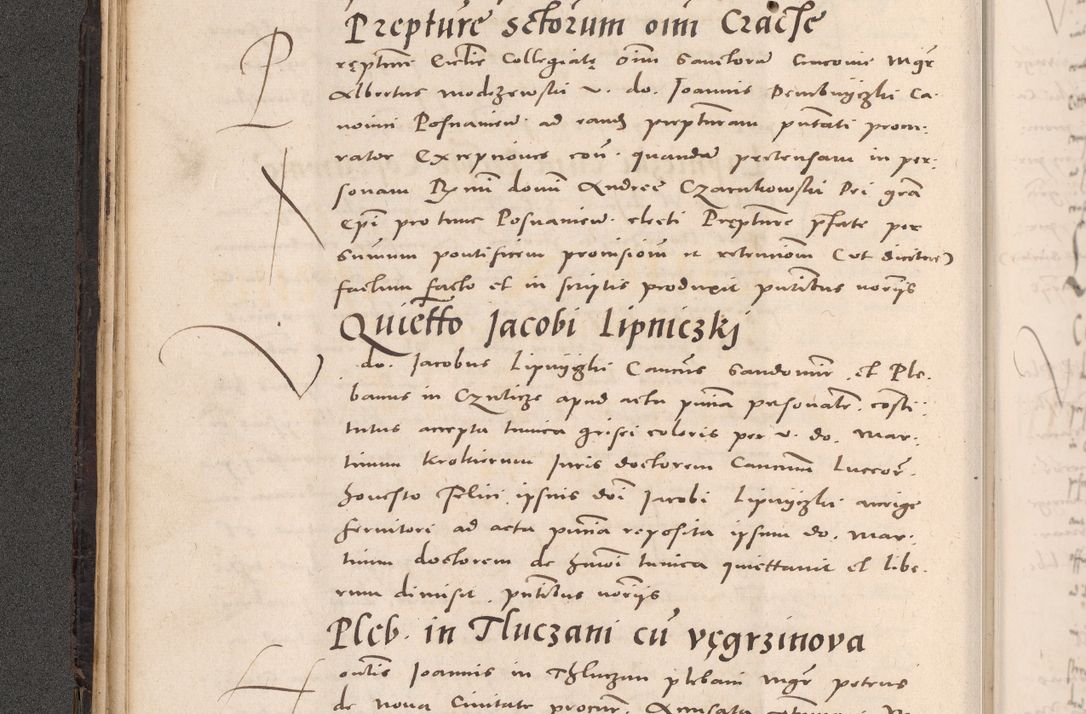 Zdjęcie nr 78 dla obiektu archiwalnego: Acta actorum causarum, sententiarum tam diffinitivarum quam interloquutoriarum, decretorum, obligationum, quietationum et constitutionum procuratorum coram reverendo domino Stanislao Schlomovski praeposito Calissiensi, archidiacono Sandecensi, canonico vicarioque in spiritualibus generali Cracocoviensi ad annum Domini millesimum quingentesimum quinquagesimum sextum, cuius indicatio quatuor decima, pontificatus sanctissimi in Christo patris domini Pauli divina providencia pape quarti anno ipsius