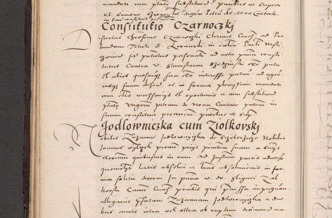 Zdjęcie nr 74 dla obiektu archiwalnego: Acta actorum causarum, sententiarum tam diffinitivarum quam interloquutoriarum, decretorum, obligationum, quietationum et constitutionum procuratorum coram reverendo domino Stanislao Schlomovski praeposito Calissiensi, archidiacono Sandecensi, canonico vicarioque in spiritualibus generali Cracocoviensi ad annum Domini millesimum quingentesimum quinquagesimum sextum, cuius indicatio quatuor decima, pontificatus sanctissimi in Christo patris domini Pauli divina providencia pape quarti anno ipsius