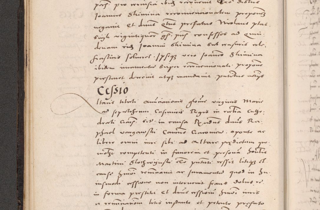 Zdjęcie nr 52 dla obiektu archiwalnego: Acta actorum causarum, sententiarum tam diffinitivarum quam interloquutoriarum, decretorum, obligationum, quietationum et constitutionum procuratorum coram reverendo domino Stanislao Schlomovski praeposito Calissiensi, archidiacono Sandecensi, canonico vicarioque in spiritualibus generali Cracocoviensi ad annum Domini millesimum quingentesimum quinquagesimum sextum, cuius indicatio quatuor decima, pontificatus sanctissimi in Christo patris domini Pauli divina providencia pape quarti anno ipsius