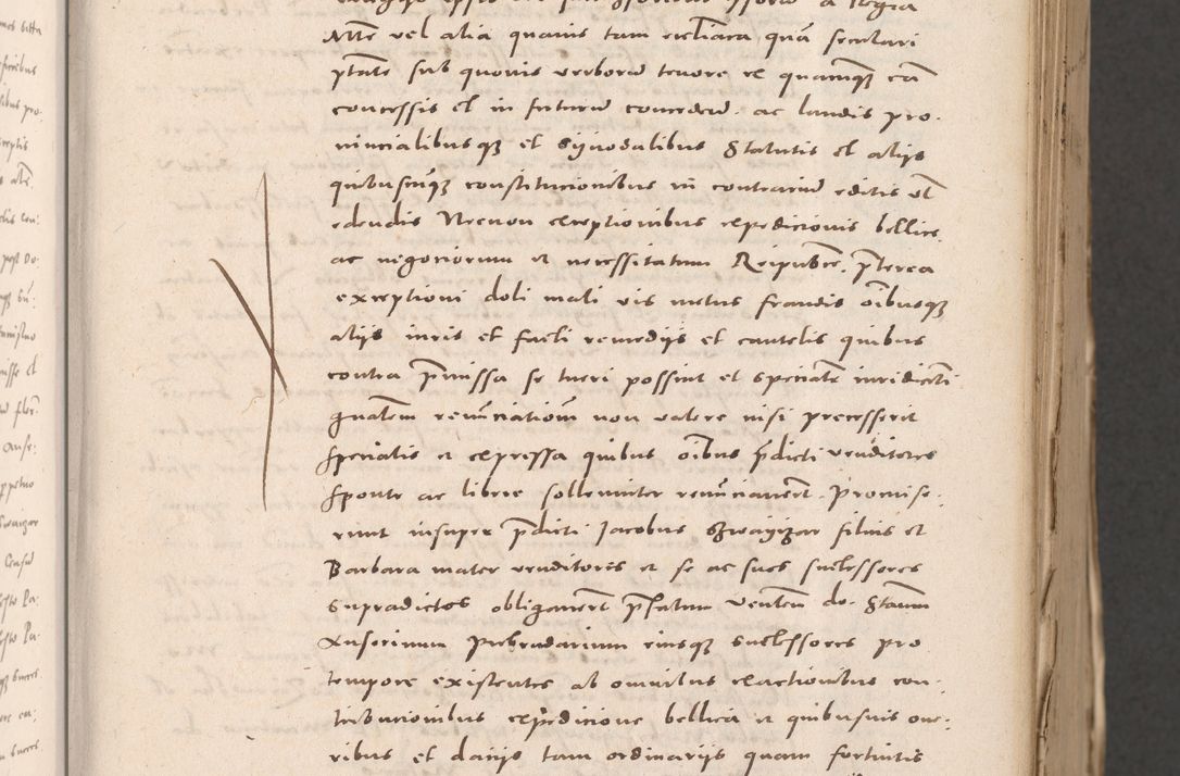 Zdjęcie nr 47 dla obiektu archiwalnego: Acta actorum causarum, sententiarum tam diffinitivarum quam interloquutoriarum, decretorum, obligationum, quietationum et constitutionum procuratorum coram reverendo domino Stanislao Schlomovski praeposito Calissiensi, archidiacono Sandecensi, canonico vicarioque in spiritualibus generali Cracocoviensi ad annum Domini millesimum quingentesimum quinquagesimum sextum, cuius indicatio quatuor decima, pontificatus sanctissimi in Christo patris domini Pauli divina providencia pape quarti anno ipsius