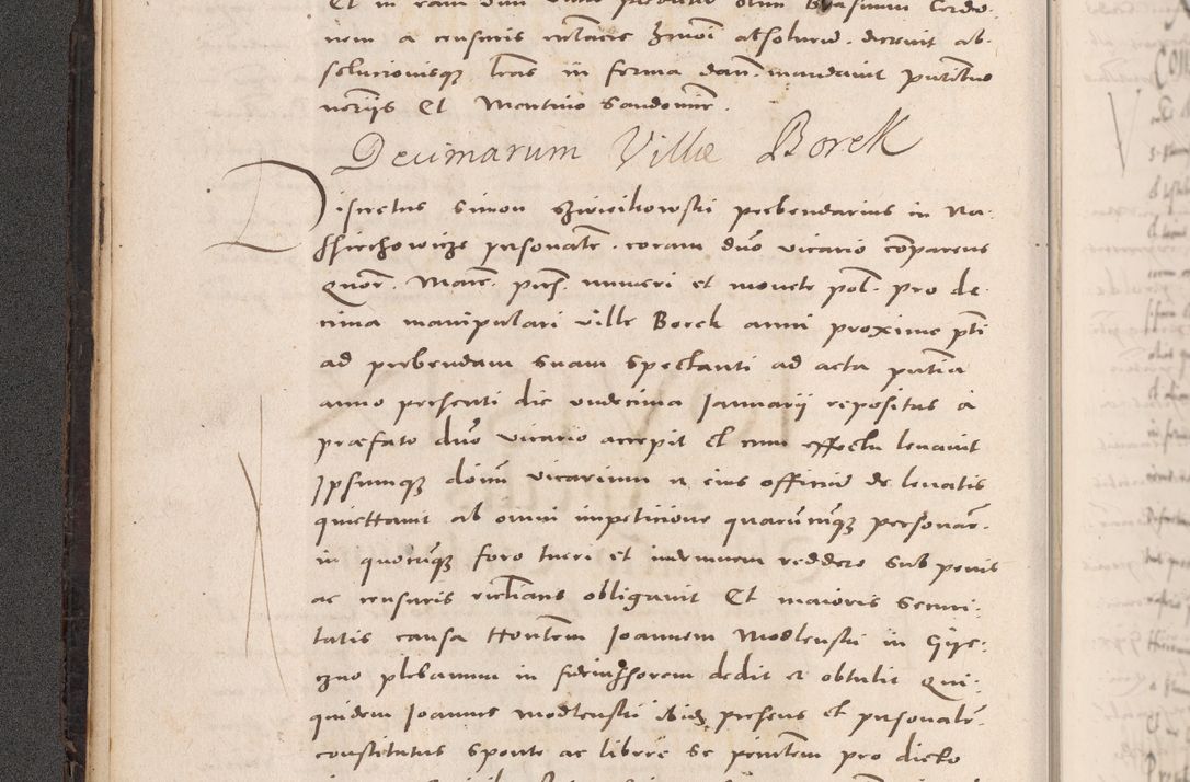 Zdjęcie nr 42 dla obiektu archiwalnego: Acta actorum causarum, sententiarum tam diffinitivarum quam interloquutoriarum, decretorum, obligationum, quietationum et constitutionum procuratorum coram reverendo domino Stanislao Schlomovski praeposito Calissiensi, archidiacono Sandecensi, canonico vicarioque in spiritualibus generali Cracocoviensi ad annum Domini millesimum quingentesimum quinquagesimum sextum, cuius indicatio quatuor decima, pontificatus sanctissimi in Christo patris domini Pauli divina providencia pape quarti anno ipsius