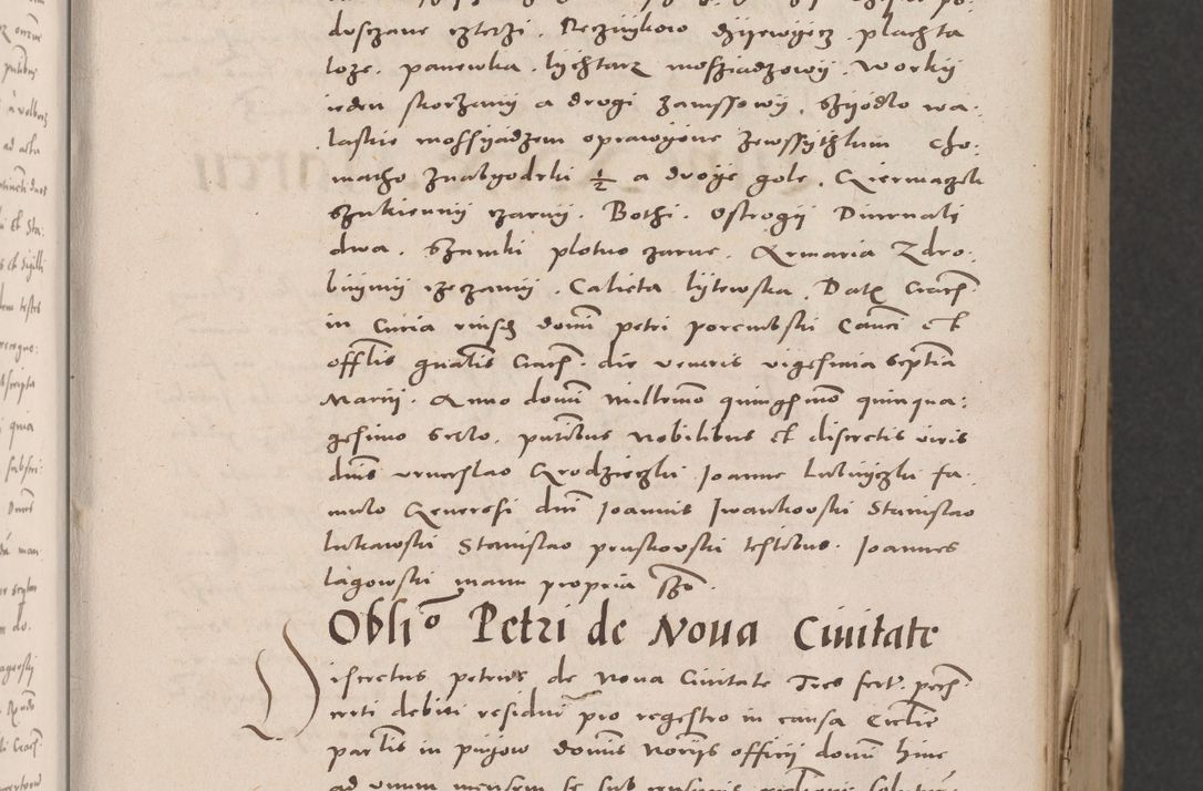 Zdjęcie nr 31 dla obiektu archiwalnego: Acta actorum causarum, sententiarum tam diffinitivarum quam interloquutoriarum, decretorum, obligationum, quietationum et constitutionum procuratorum coram reverendo domino Stanislao Schlomovski praeposito Calissiensi, archidiacono Sandecensi, canonico vicarioque in spiritualibus generali Cracocoviensi ad annum Domini millesimum quingentesimum quinquagesimum sextum, cuius indicatio quatuor decima, pontificatus sanctissimi in Christo patris domini Pauli divina providencia pape quarti anno ipsius