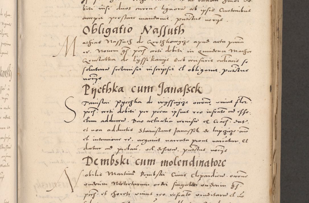 Zdjęcie nr 21 dla obiektu archiwalnego: Acta actorum causarum, sententiarum tam diffinitivarum quam interloquutoriarum, decretorum, obligationum, quietationum et constitutionum procuratorum coram reverendo domino Stanislao Schlomovski praeposito Calissiensi, archidiacono Sandecensi, canonico vicarioque in spiritualibus generali Cracocoviensi ad annum Domini millesimum quingentesimum quinquagesimum sextum, cuius indicatio quatuor decima, pontificatus sanctissimi in Christo patris domini Pauli divina providencia pape quarti anno ipsius