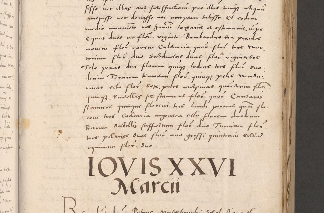 Zdjęcie nr 11 dla obiektu archiwalnego: Acta actorum causarum, sententiarum tam diffinitivarum quam interloquutoriarum, decretorum, obligationum, quietationum et constitutionum procuratorum coram reverendo domino Stanislao Schlomovski praeposito Calissiensi, archidiacono Sandecensi, canonico vicarioque in spiritualibus generali Cracocoviensi ad annum Domini millesimum quingentesimum quinquagesimum sextum, cuius indicatio quatuor decima, pontificatus sanctissimi in Christo patris domini Pauli divina providencia pape quarti anno ipsius