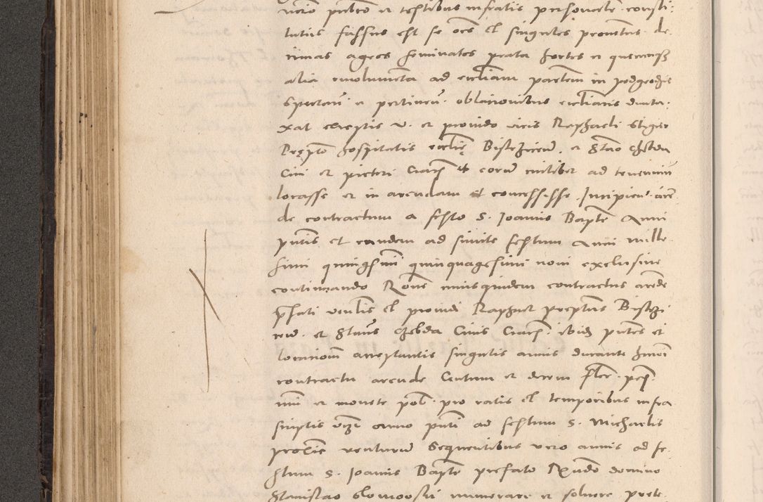 Zdjęcie nr 220 dla obiektu archiwalnego: Acta actorum causarum, sententiarum tam diffinitivarum quam interloquutoriarum, decretorum, obligationum, quietationum et constitutionum procuratorum coram reverendo domino Stanislao Schlomovski praeposito Calissiensi, archidiacono Sandecensi, canonico vicarioque in spiritualibus generali Cracocoviensi ad annum Domini millesimum quingentesimum quinquagesimum sextum, cuius indicatio quatuor decima, pontificatus sanctissimi in Christo patris domini Pauli divina providencia pape quarti anno ipsius