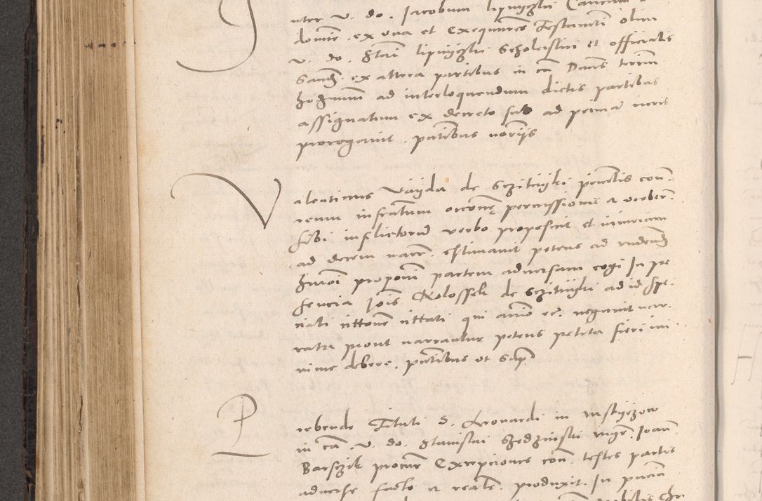 Zdjęcie nr 408 dla obiektu archiwalnego: Acta actorum causarum, sententiarum tam diffinitivarum quam interloquutoriarum, decretorum, obligationum, quietationum et constitutionum procuratorum coram reverendo domino Stanislao Schlomovski praeposito Calissiensi, archidiacono Sandecensi, canonico vicarioque in spiritualibus generali Cracocoviensi ad annum Domini millesimum quingentesimum quinquagesimum sextum, cuius indicatio quatuor decima, pontificatus sanctissimi in Christo patris domini Pauli divina providencia pape quarti anno ipsius