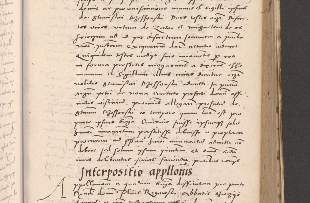 Zdjęcie nr 379 dla obiektu archiwalnego: Acta actorum causarum, sententiarum tam diffinitivarum quam interloquutoriarum, decretorum, obligationum, quietationum et constitutionum procuratorum coram reverendo domino Stanislao Schlomovski praeposito Calissiensi, archidiacono Sandecensi, canonico vicarioque in spiritualibus generali Cracocoviensi ad annum Domini millesimum quingentesimum quinquagesimum sextum, cuius indicatio quatuor decima, pontificatus sanctissimi in Christo patris domini Pauli divina providencia pape quarti anno ipsius