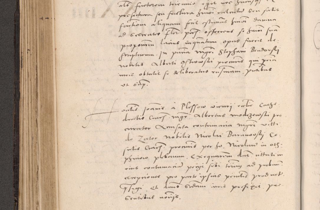 Zdjęcie nr 374 dla obiektu archiwalnego: Acta actorum causarum, sententiarum tam diffinitivarum quam interloquutoriarum, decretorum, obligationum, quietationum et constitutionum procuratorum coram reverendo domino Stanislao Schlomovski praeposito Calissiensi, archidiacono Sandecensi, canonico vicarioque in spiritualibus generali Cracocoviensi ad annum Domini millesimum quingentesimum quinquagesimum sextum, cuius indicatio quatuor decima, pontificatus sanctissimi in Christo patris domini Pauli divina providencia pape quarti anno ipsius