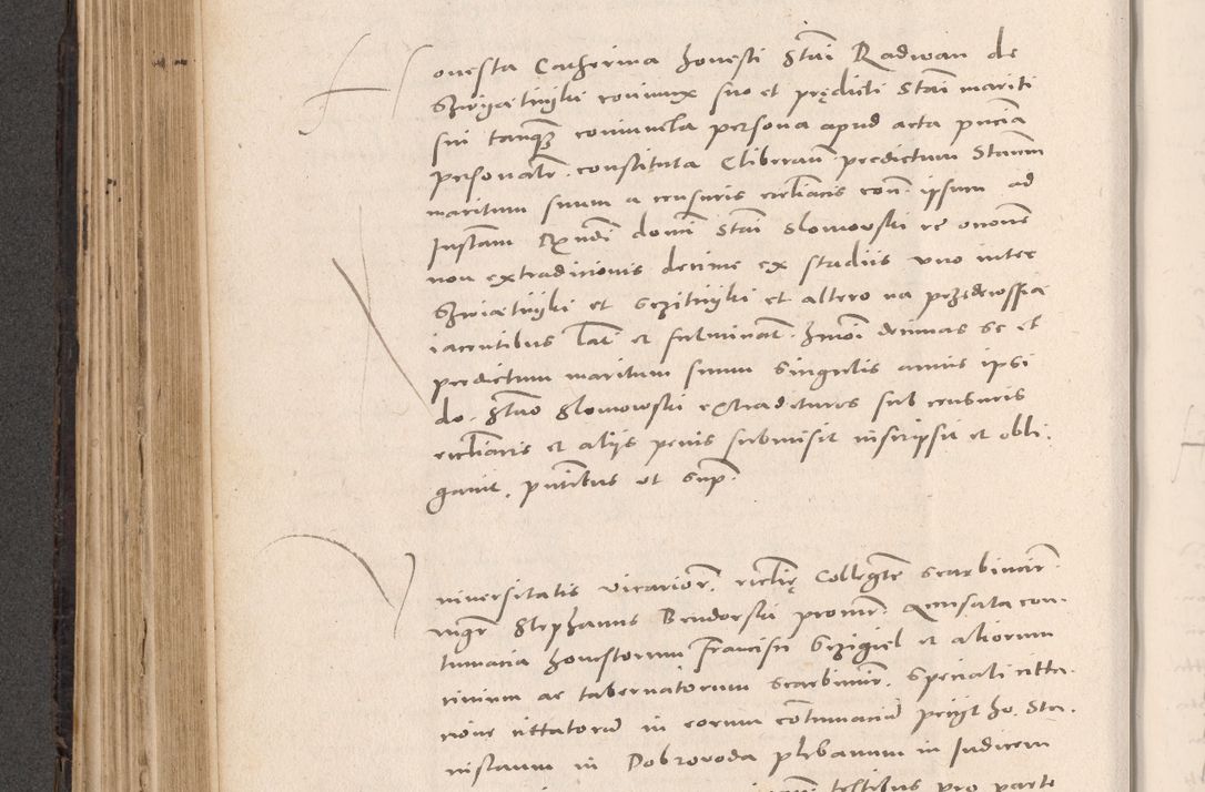 Zdjęcie nr 368 dla obiektu archiwalnego: Acta actorum causarum, sententiarum tam diffinitivarum quam interloquutoriarum, decretorum, obligationum, quietationum et constitutionum procuratorum coram reverendo domino Stanislao Schlomovski praeposito Calissiensi, archidiacono Sandecensi, canonico vicarioque in spiritualibus generali Cracocoviensi ad annum Domini millesimum quingentesimum quinquagesimum sextum, cuius indicatio quatuor decima, pontificatus sanctissimi in Christo patris domini Pauli divina providencia pape quarti anno ipsius