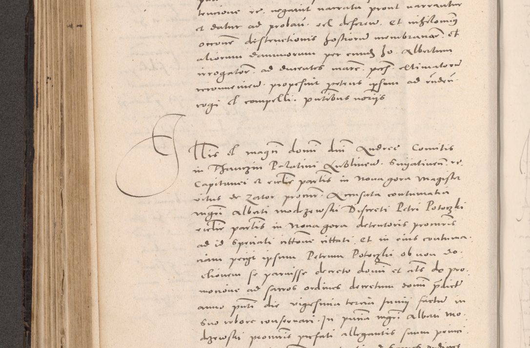 Zdjęcie nr 370 dla obiektu archiwalnego: Acta actorum causarum, sententiarum tam diffinitivarum quam interloquutoriarum, decretorum, obligationum, quietationum et constitutionum procuratorum coram reverendo domino Stanislao Schlomovski praeposito Calissiensi, archidiacono Sandecensi, canonico vicarioque in spiritualibus generali Cracocoviensi ad annum Domini millesimum quingentesimum quinquagesimum sextum, cuius indicatio quatuor decima, pontificatus sanctissimi in Christo patris domini Pauli divina providencia pape quarti anno ipsius