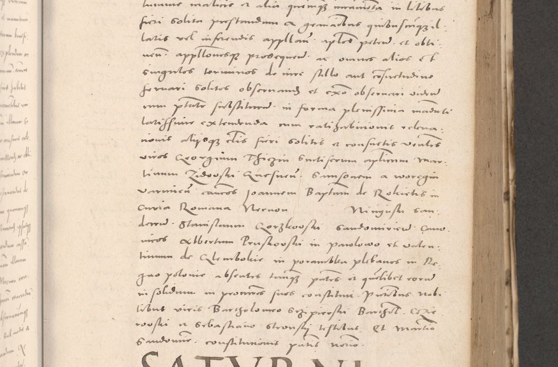 Zdjęcie nr 359 dla obiektu archiwalnego: Acta actorum causarum, sententiarum tam diffinitivarum quam interloquutoriarum, decretorum, obligationum, quietationum et constitutionum procuratorum coram reverendo domino Stanislao Schlomovski praeposito Calissiensi, archidiacono Sandecensi, canonico vicarioque in spiritualibus generali Cracocoviensi ad annum Domini millesimum quingentesimum quinquagesimum sextum, cuius indicatio quatuor decima, pontificatus sanctissimi in Christo patris domini Pauli divina providencia pape quarti anno ipsius