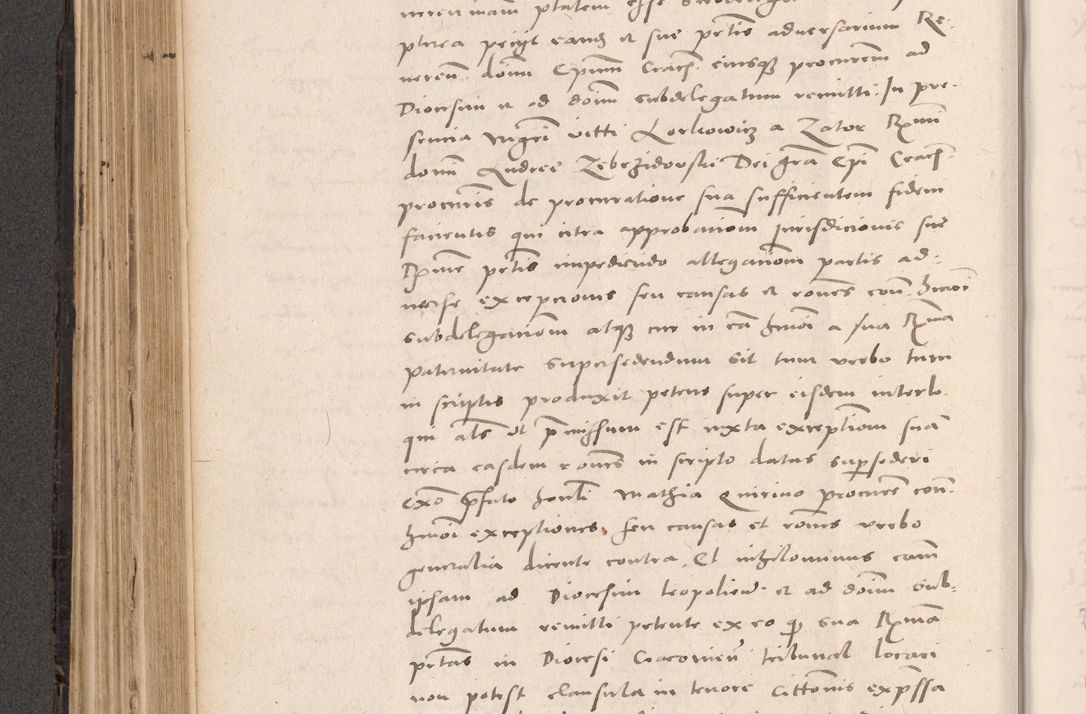 Zdjęcie nr 356 dla obiektu archiwalnego: Acta actorum causarum, sententiarum tam diffinitivarum quam interloquutoriarum, decretorum, obligationum, quietationum et constitutionum procuratorum coram reverendo domino Stanislao Schlomovski praeposito Calissiensi, archidiacono Sandecensi, canonico vicarioque in spiritualibus generali Cracocoviensi ad annum Domini millesimum quingentesimum quinquagesimum sextum, cuius indicatio quatuor decima, pontificatus sanctissimi in Christo patris domini Pauli divina providencia pape quarti anno ipsius