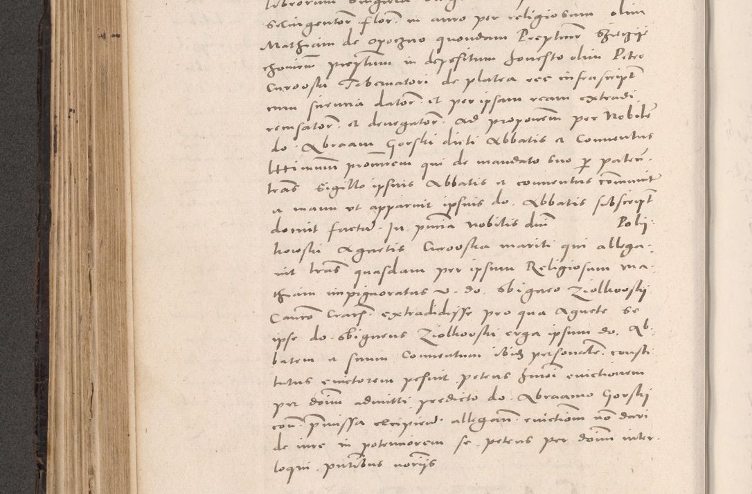 Zdjęcie nr 360 dla obiektu archiwalnego: Acta actorum causarum, sententiarum tam diffinitivarum quam interloquutoriarum, decretorum, obligationum, quietationum et constitutionum procuratorum coram reverendo domino Stanislao Schlomovski praeposito Calissiensi, archidiacono Sandecensi, canonico vicarioque in spiritualibus generali Cracocoviensi ad annum Domini millesimum quingentesimum quinquagesimum sextum, cuius indicatio quatuor decima, pontificatus sanctissimi in Christo patris domini Pauli divina providencia pape quarti anno ipsius