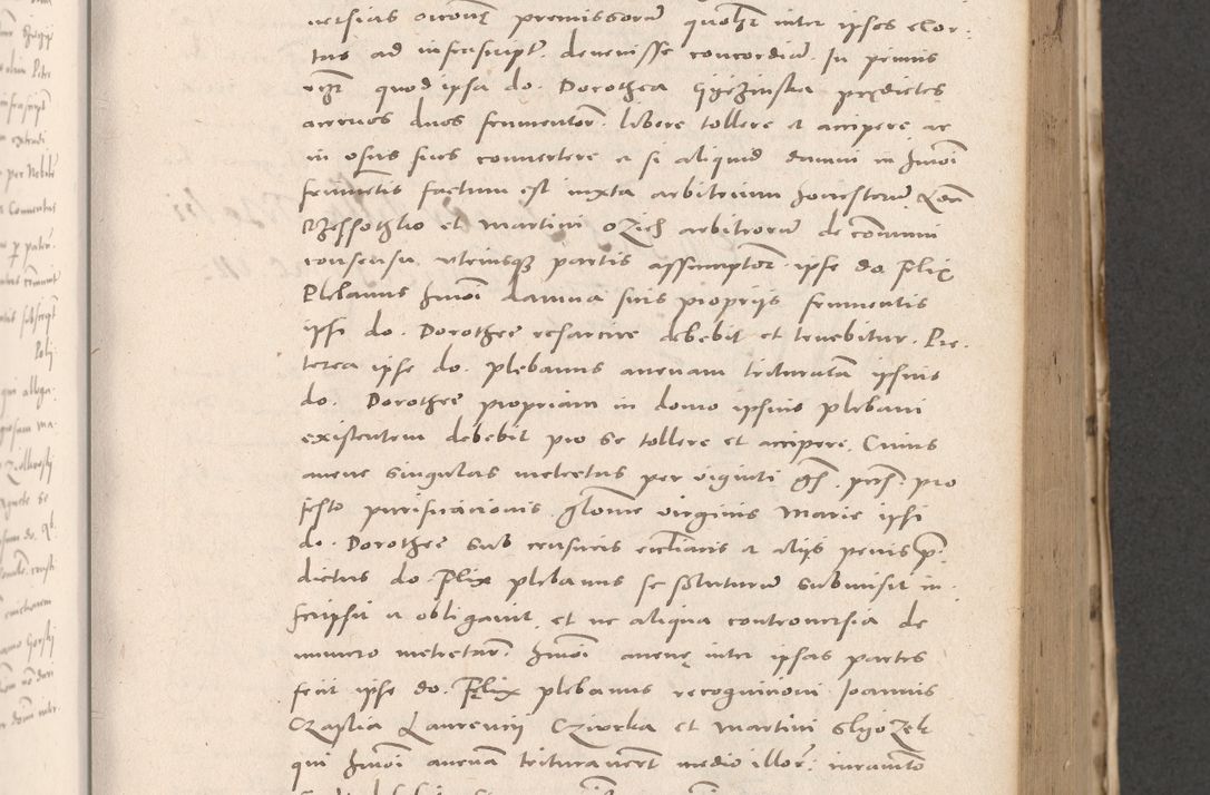 Zdjęcie nr 361 dla obiektu archiwalnego: Acta actorum causarum, sententiarum tam diffinitivarum quam interloquutoriarum, decretorum, obligationum, quietationum et constitutionum procuratorum coram reverendo domino Stanislao Schlomovski praeposito Calissiensi, archidiacono Sandecensi, canonico vicarioque in spiritualibus generali Cracocoviensi ad annum Domini millesimum quingentesimum quinquagesimum sextum, cuius indicatio quatuor decima, pontificatus sanctissimi in Christo patris domini Pauli divina providencia pape quarti anno ipsius