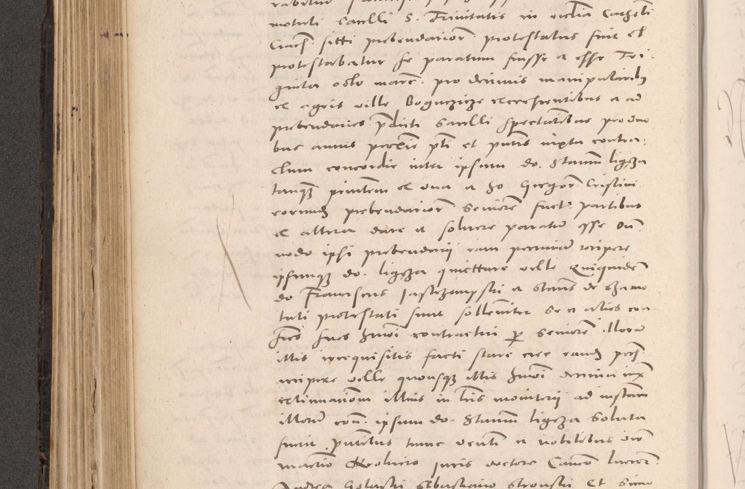 Zdjęcie nr 348 dla obiektu archiwalnego: Acta actorum causarum, sententiarum tam diffinitivarum quam interloquutoriarum, decretorum, obligationum, quietationum et constitutionum procuratorum coram reverendo domino Stanislao Schlomovski praeposito Calissiensi, archidiacono Sandecensi, canonico vicarioque in spiritualibus generali Cracocoviensi ad annum Domini millesimum quingentesimum quinquagesimum sextum, cuius indicatio quatuor decima, pontificatus sanctissimi in Christo patris domini Pauli divina providencia pape quarti anno ipsius