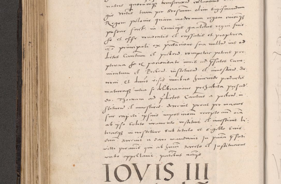 Zdjęcie nr 326 dla obiektu archiwalnego: Acta actorum causarum, sententiarum tam diffinitivarum quam interloquutoriarum, decretorum, obligationum, quietationum et constitutionum procuratorum coram reverendo domino Stanislao Schlomovski praeposito Calissiensi, archidiacono Sandecensi, canonico vicarioque in spiritualibus generali Cracocoviensi ad annum Domini millesimum quingentesimum quinquagesimum sextum, cuius indicatio quatuor decima, pontificatus sanctissimi in Christo patris domini Pauli divina providencia pape quarti anno ipsius