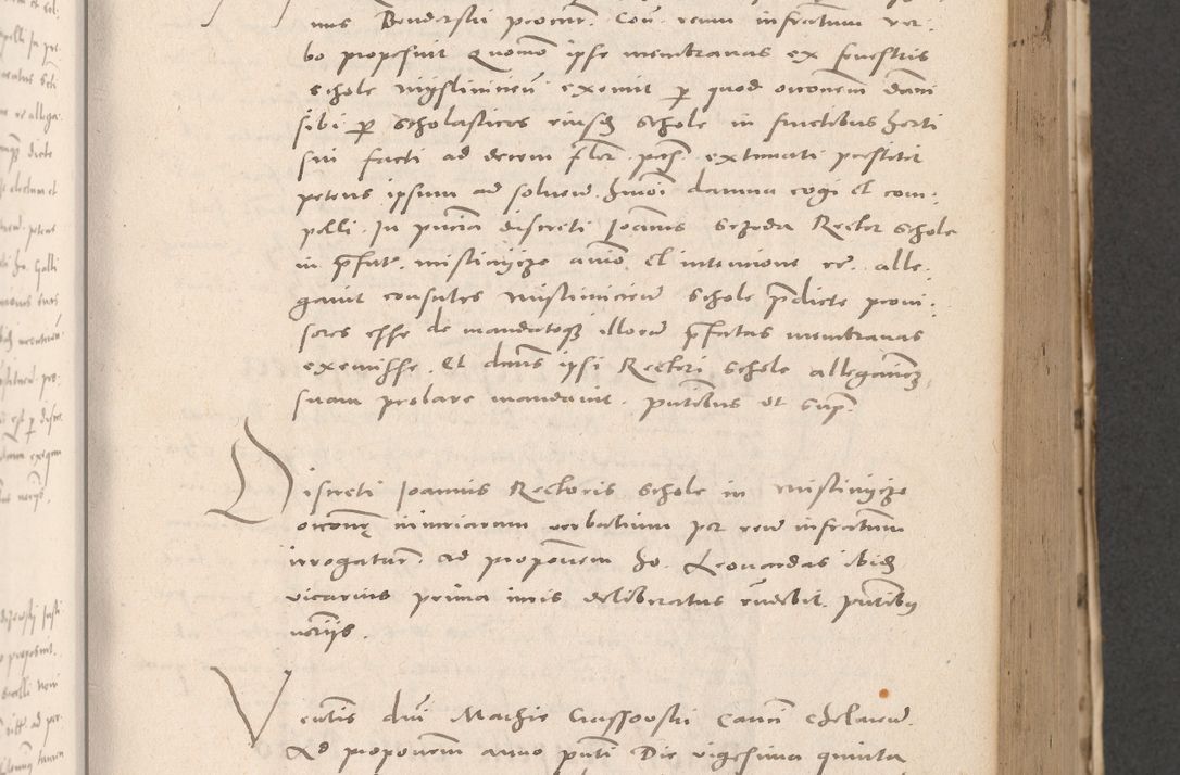Zdjęcie nr 323 dla obiektu archiwalnego: Acta actorum causarum, sententiarum tam diffinitivarum quam interloquutoriarum, decretorum, obligationum, quietationum et constitutionum procuratorum coram reverendo domino Stanislao Schlomovski praeposito Calissiensi, archidiacono Sandecensi, canonico vicarioque in spiritualibus generali Cracocoviensi ad annum Domini millesimum quingentesimum quinquagesimum sextum, cuius indicatio quatuor decima, pontificatus sanctissimi in Christo patris domini Pauli divina providencia pape quarti anno ipsius